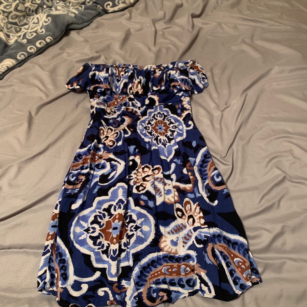 Strapless dress